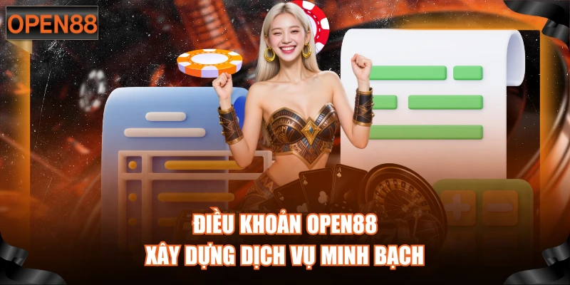Điều khoản OPEN88 xây dựng dịch vụ minh bạch
